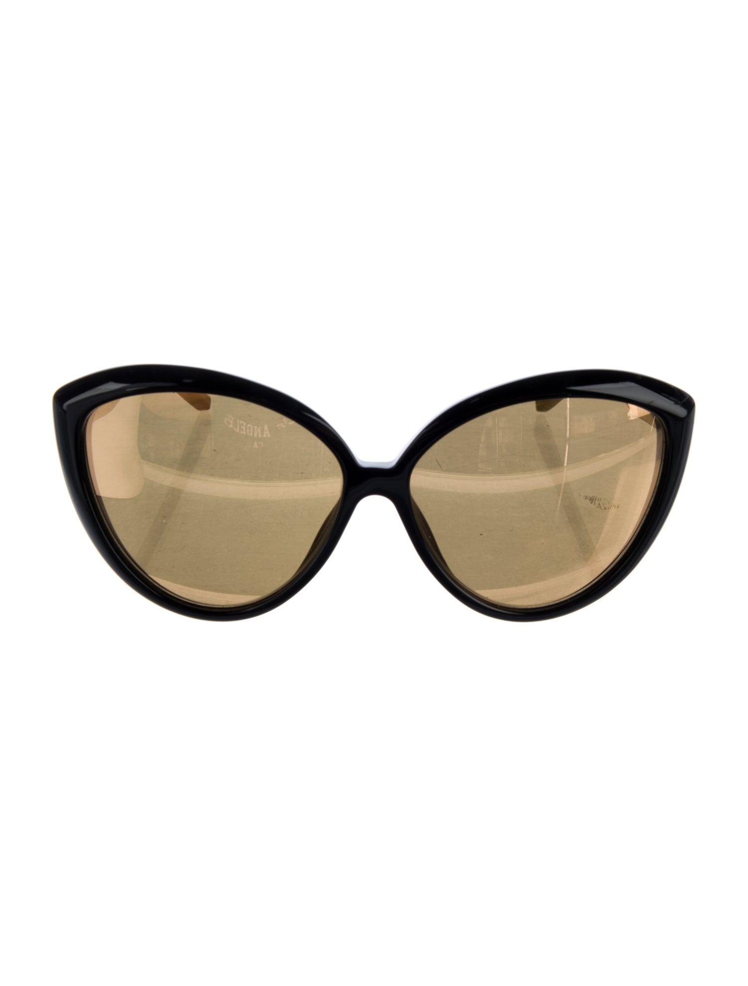 Linda Farrow Cat-Eye Mirrored Sunglasses