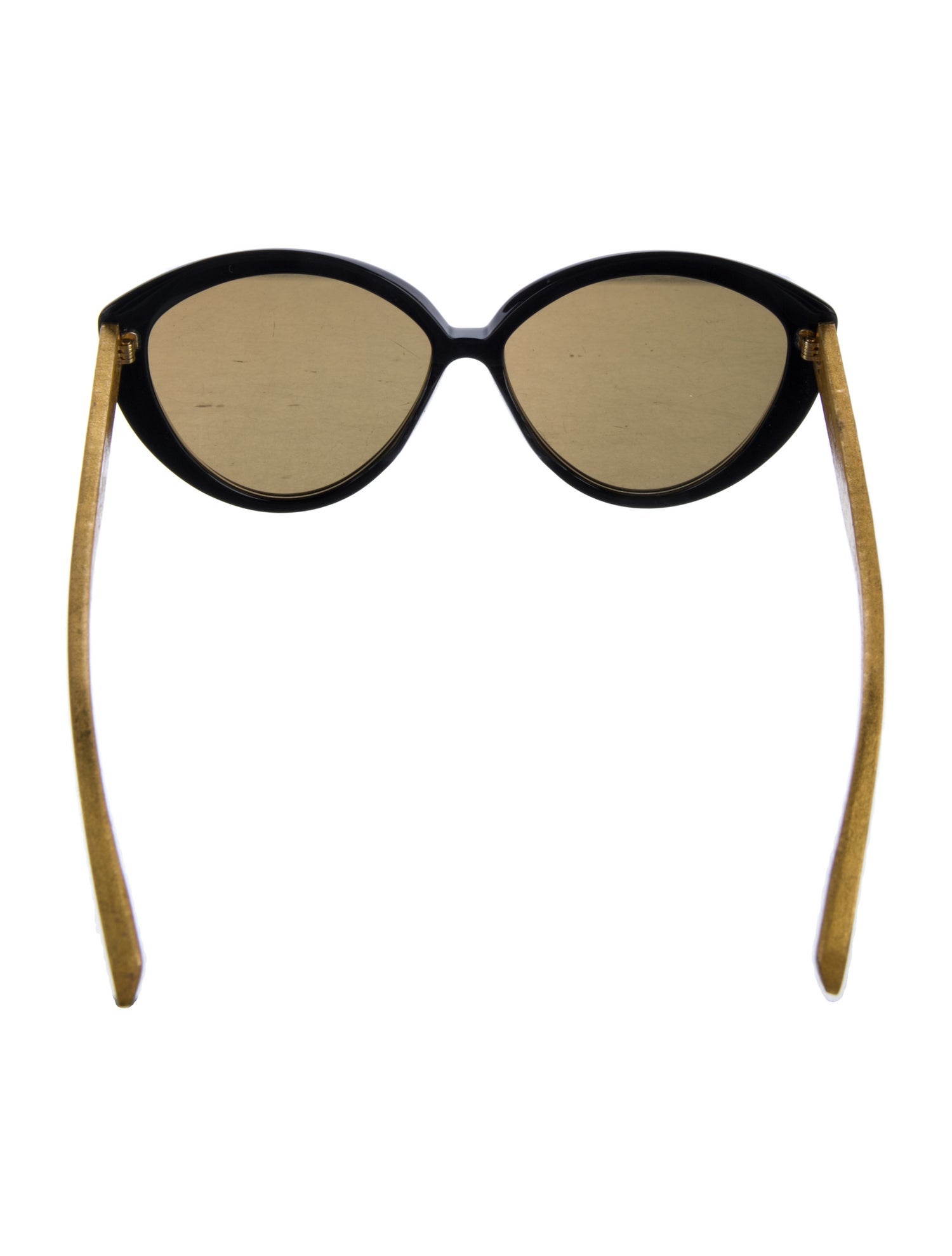 Linda Farrow Cat-Eye Mirrored Sunglasses