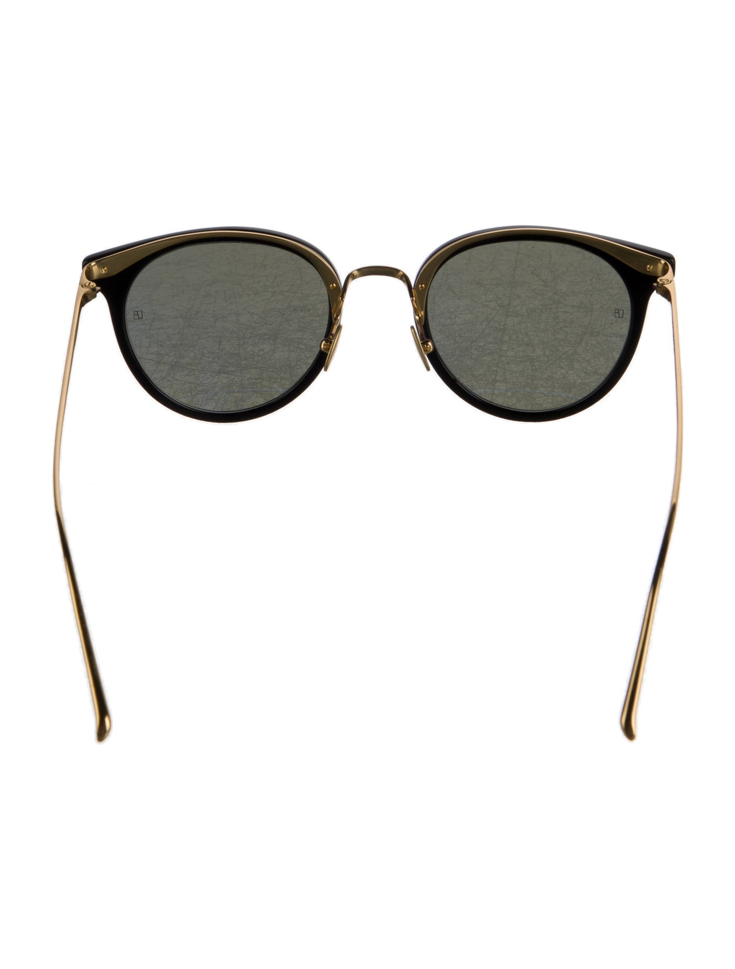 Linda Farrow Wayfarer Tinted Sunglasses