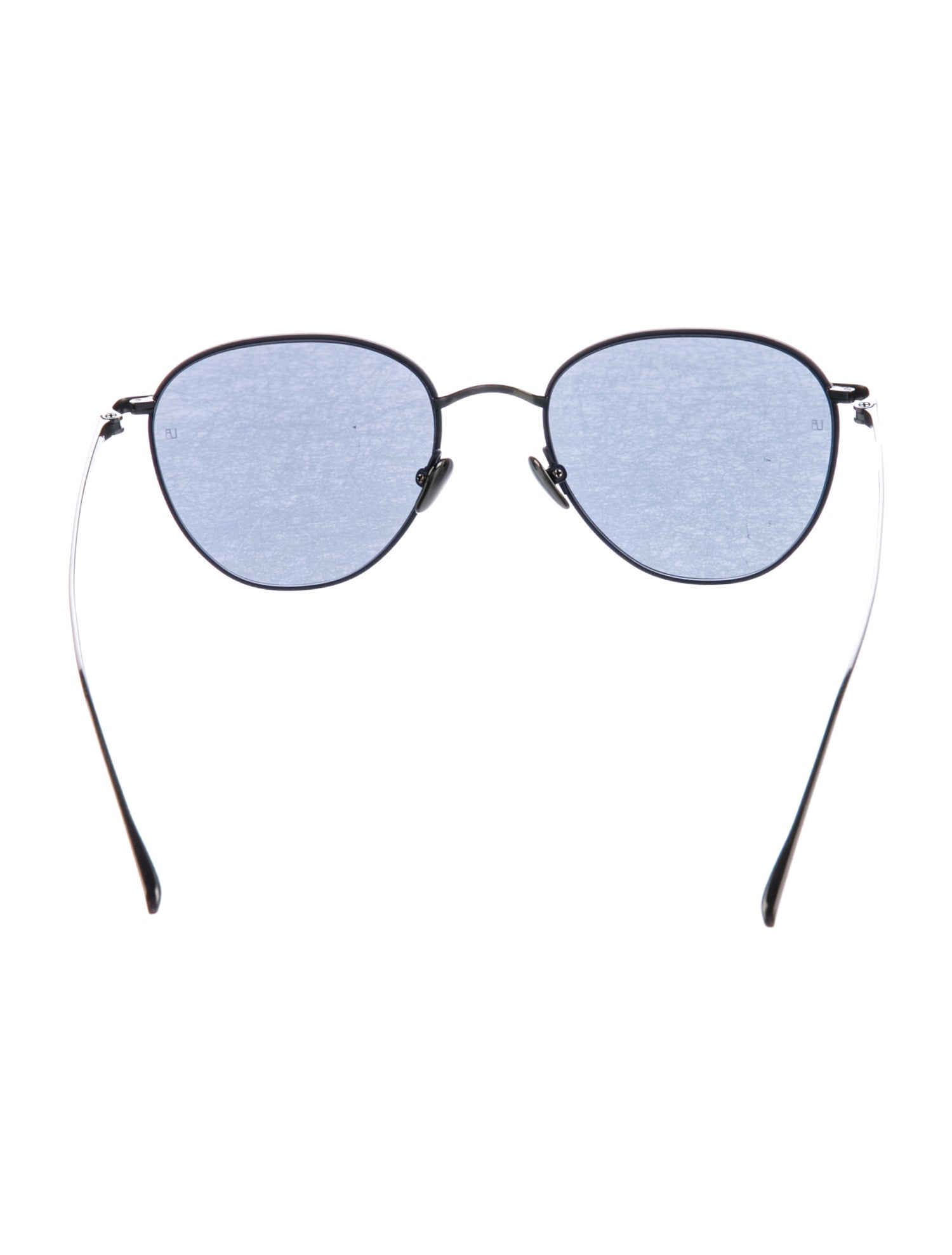 Linda Farrow x Maryam Nassir Zadeh Round Sunglasses