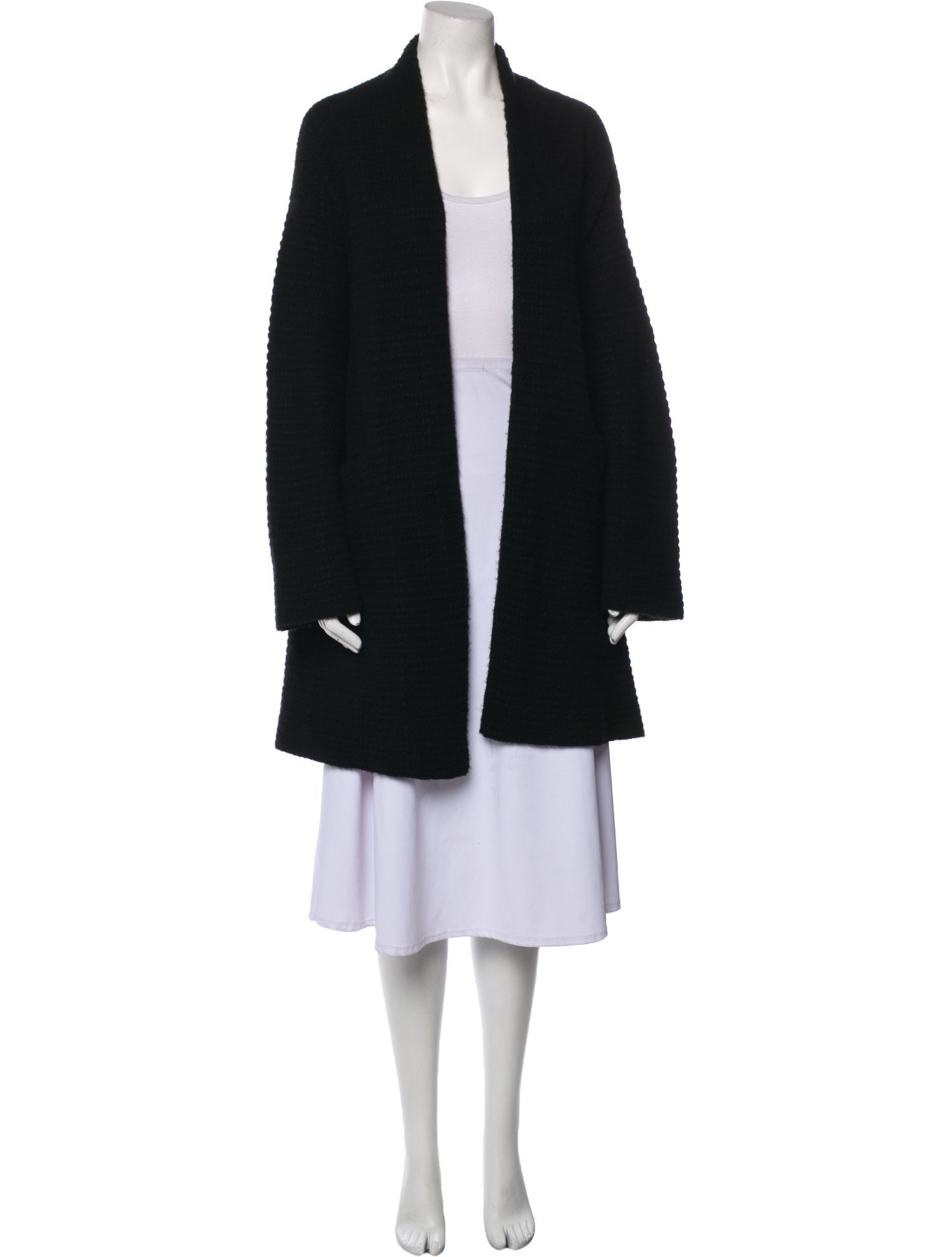 Lainey Keogh Cashmere Open Front Sweater