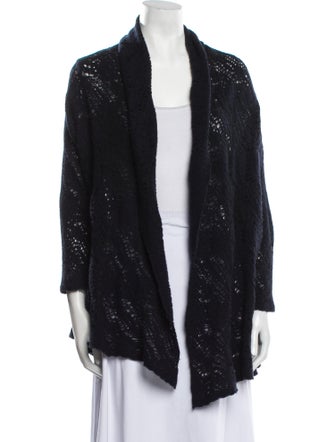 Lainey Keogh Cashmere Open Front Sweater