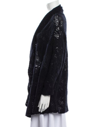 Lainey Keogh Cashmere Open Front Sweater