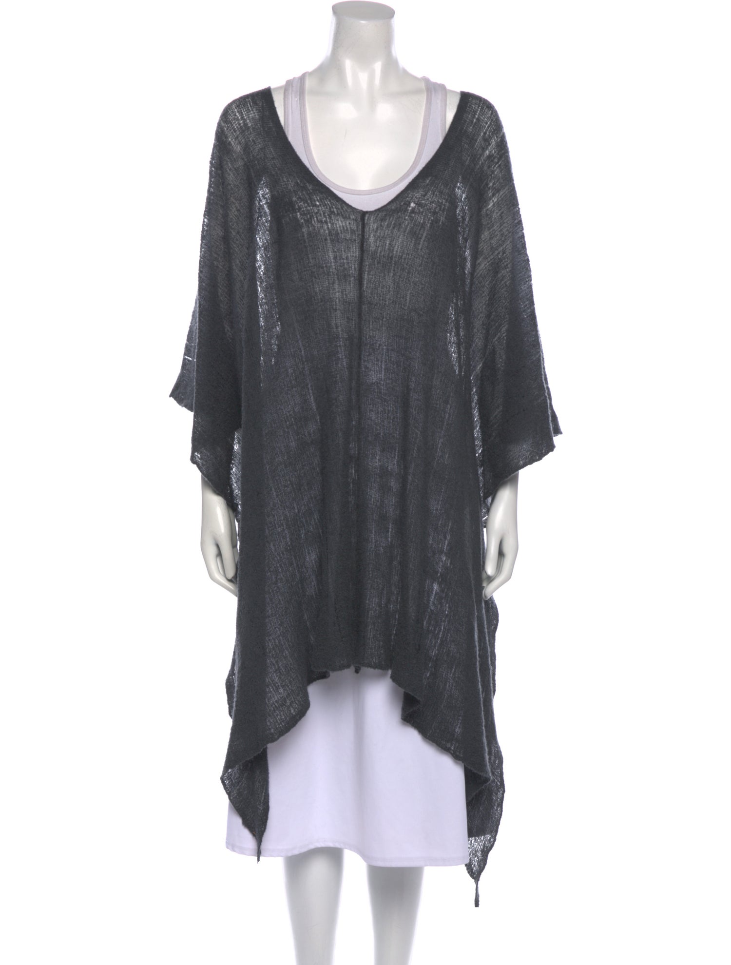 Lainey Keogh Cashmere Scoop Neck Sweater