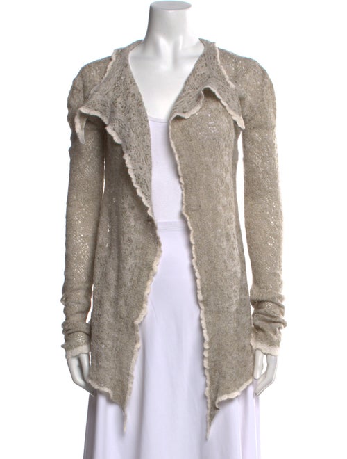 Lainey Keogh Cashmere Open Front Sweater