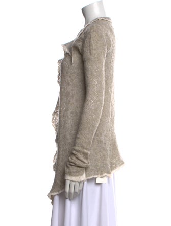 Lainey Keogh Cashmere Open Front Sweater