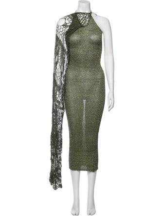 Lainey Keogh Crew Neck Long Dress