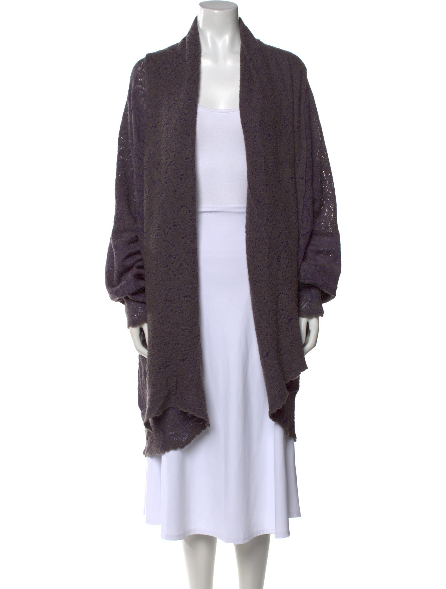 Lainey Keogh Cashmere Open Front Sweater