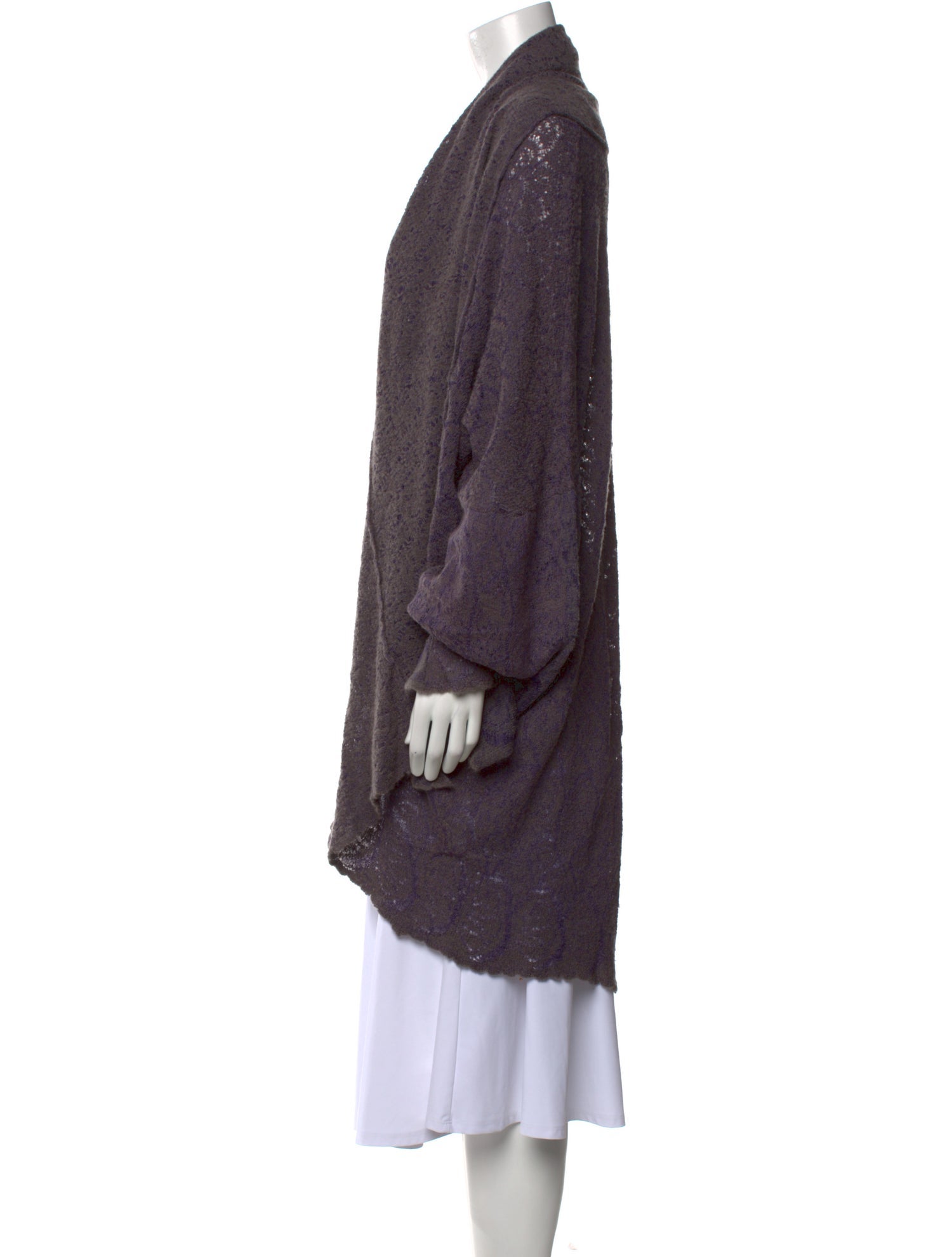 Lainey Keogh Cashmere Open Front Sweater