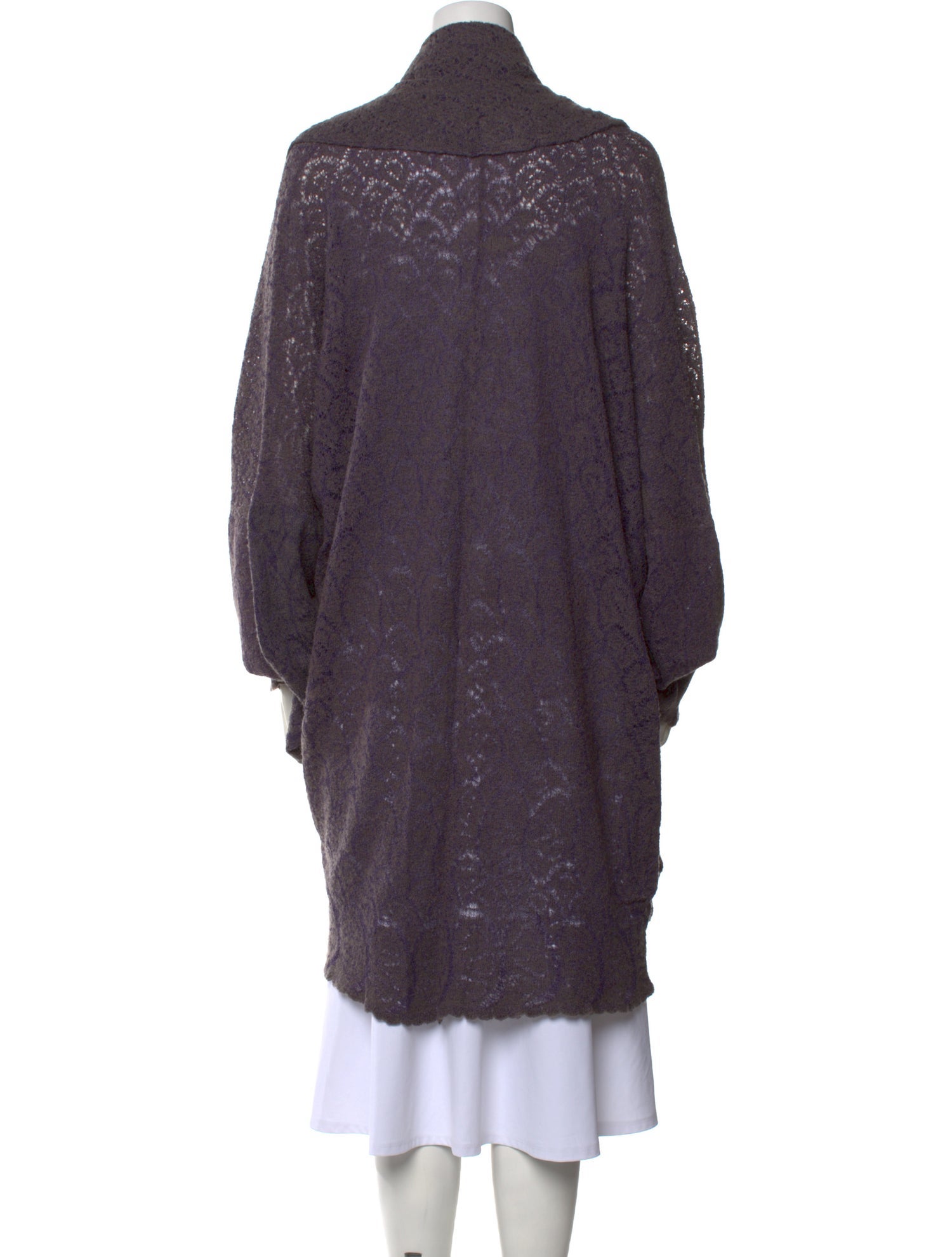 Lainey Keogh Cashmere Open Front Sweater