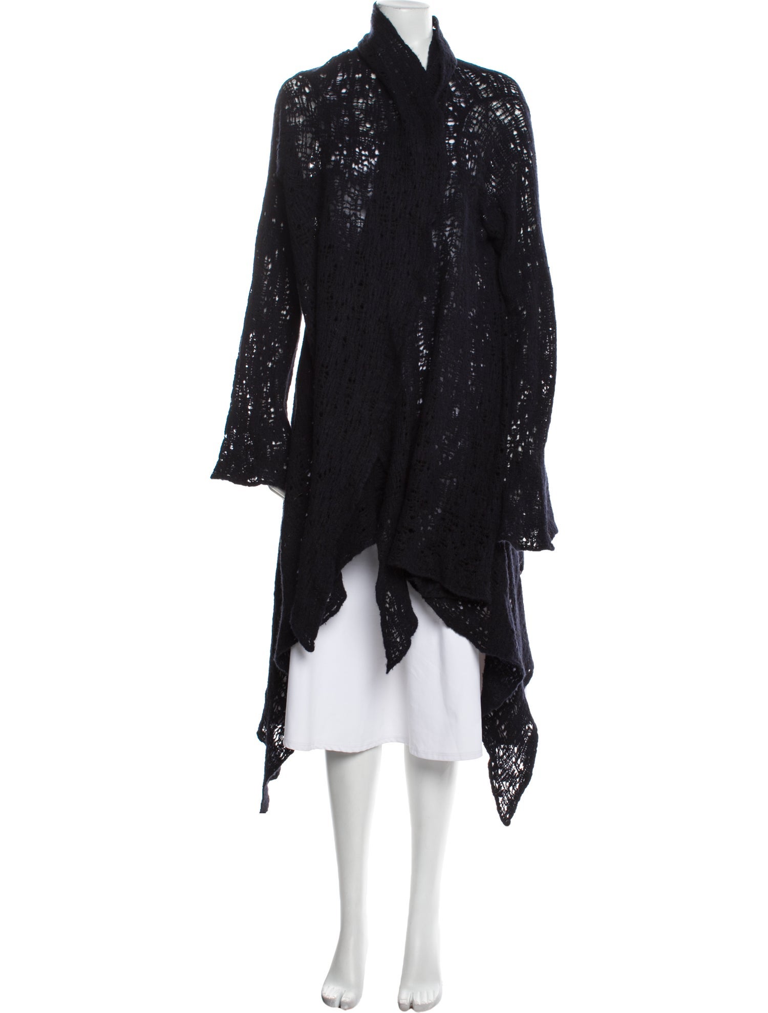 Lainey Keogh Cashmere Cowl Neck Sweater