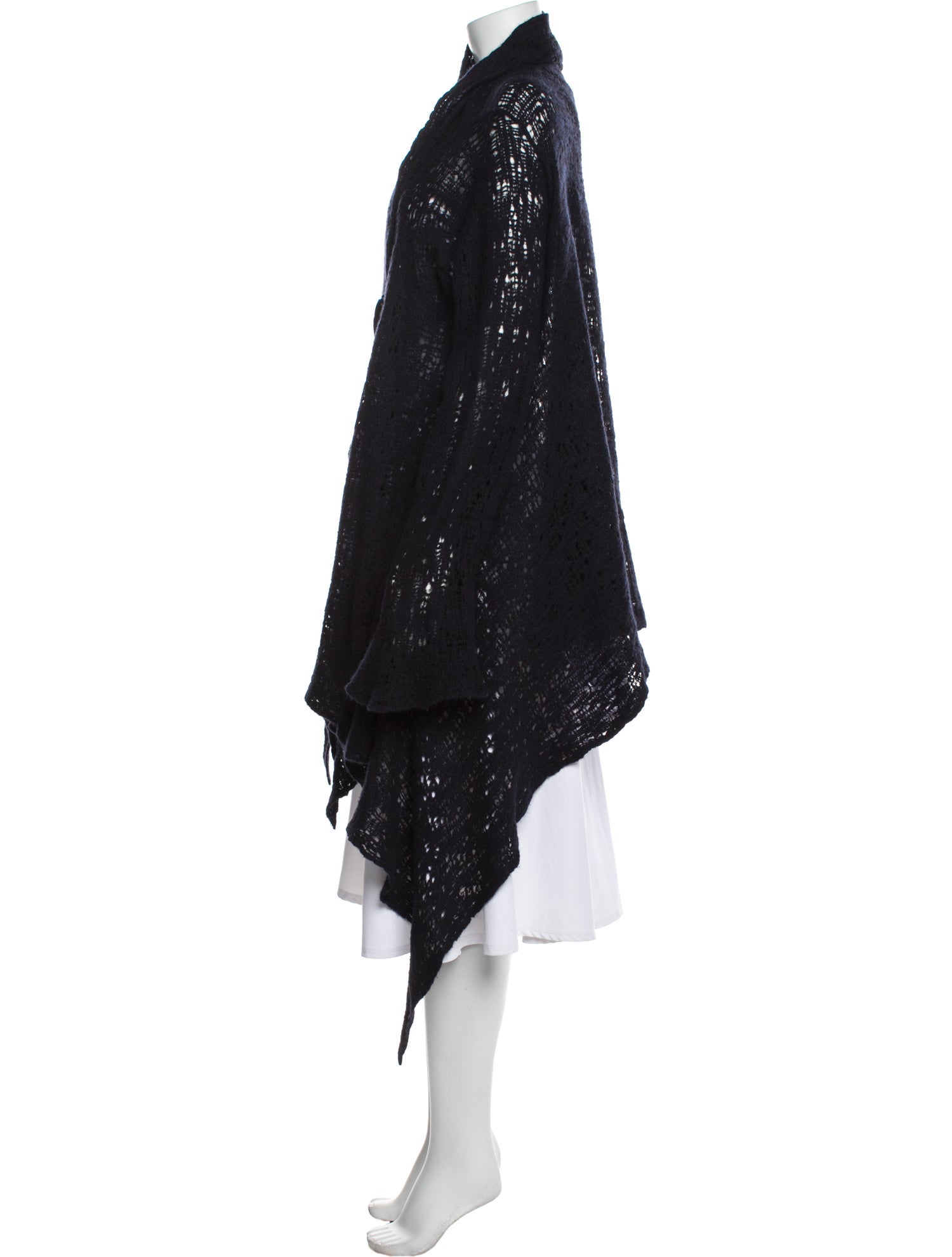 Lainey Keogh Cashmere Cowl Neck Sweater