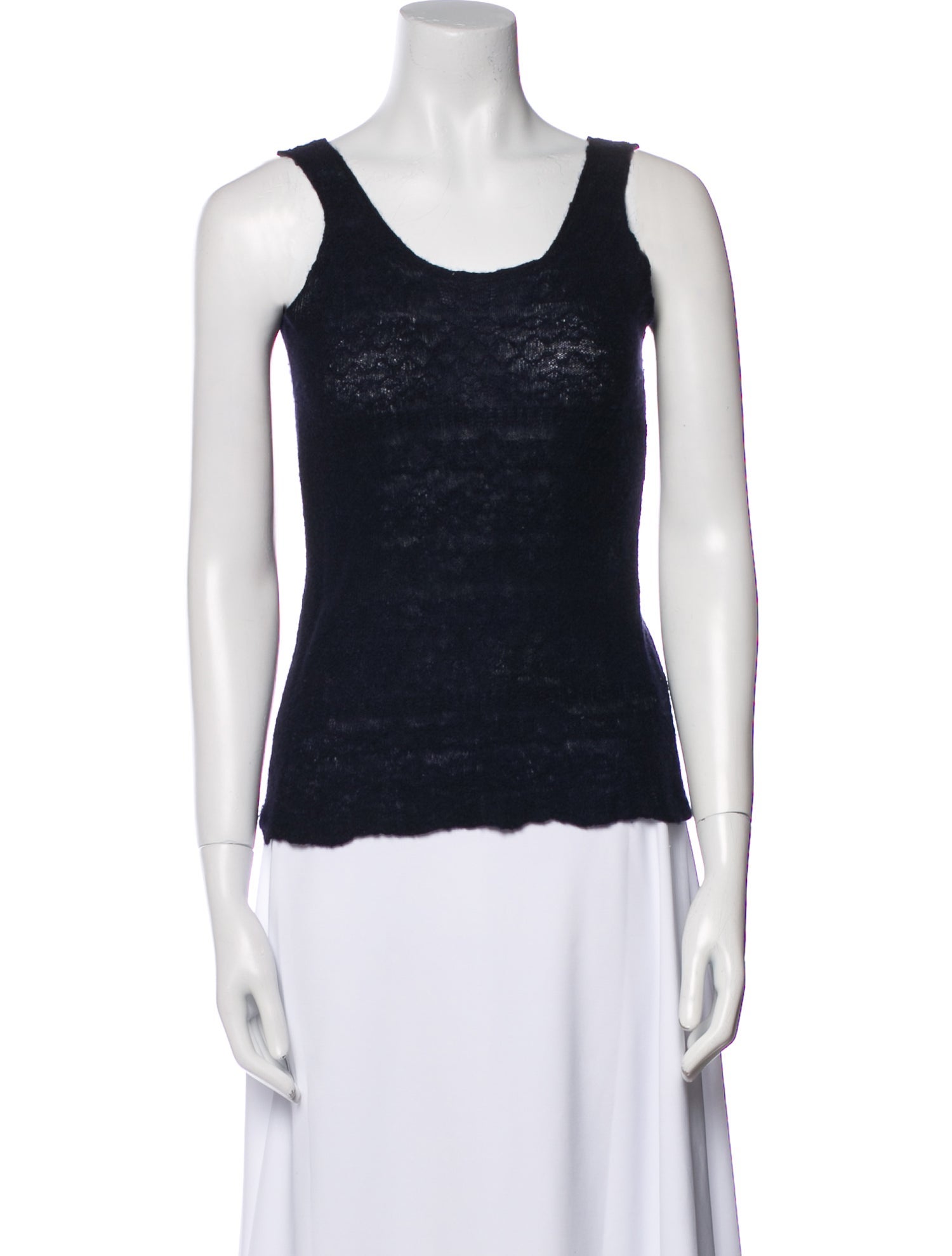 Lainey Keogh Cashmere Scoop Neck Sweater