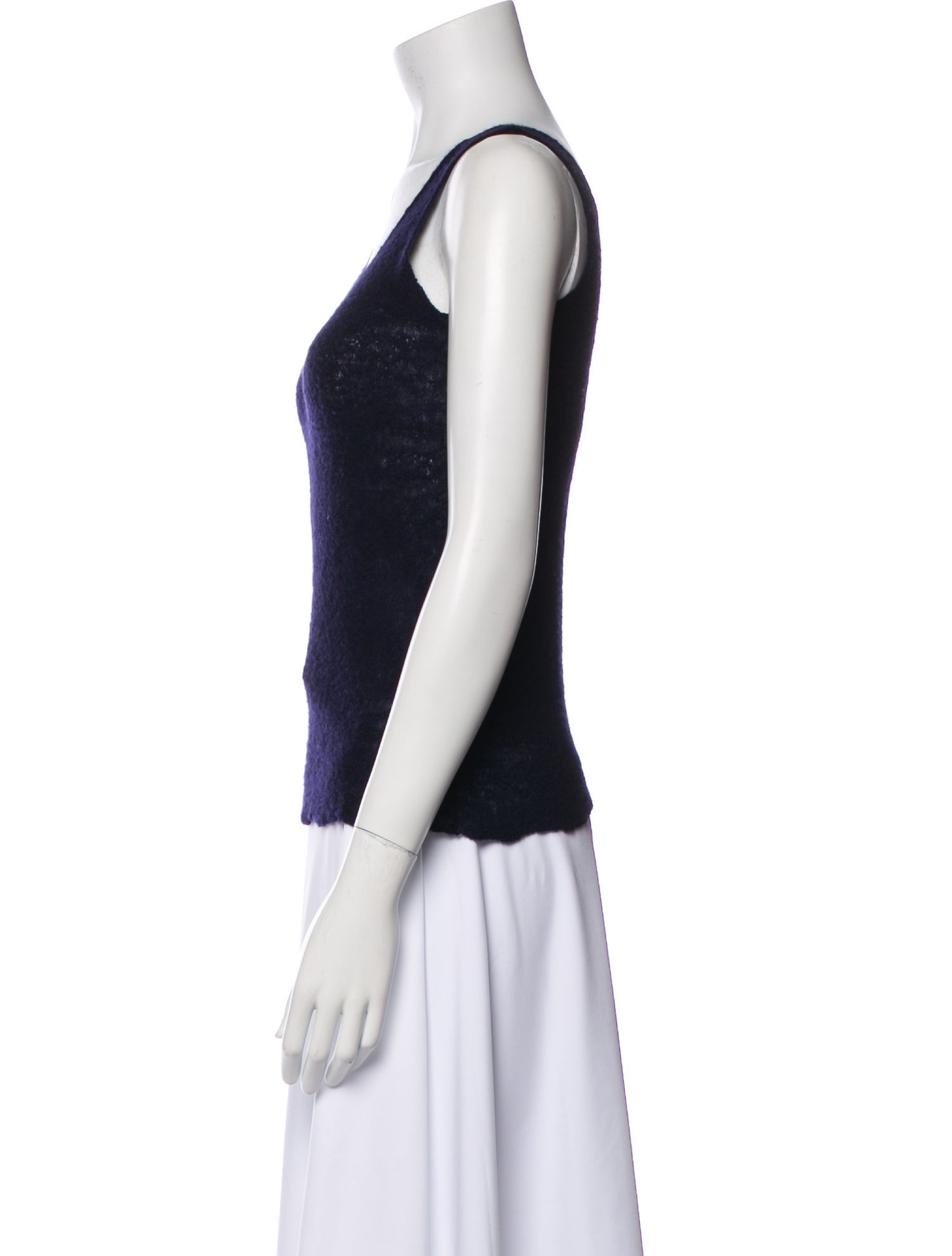 Lainey Keogh Cashmere Scoop Neck Sweater