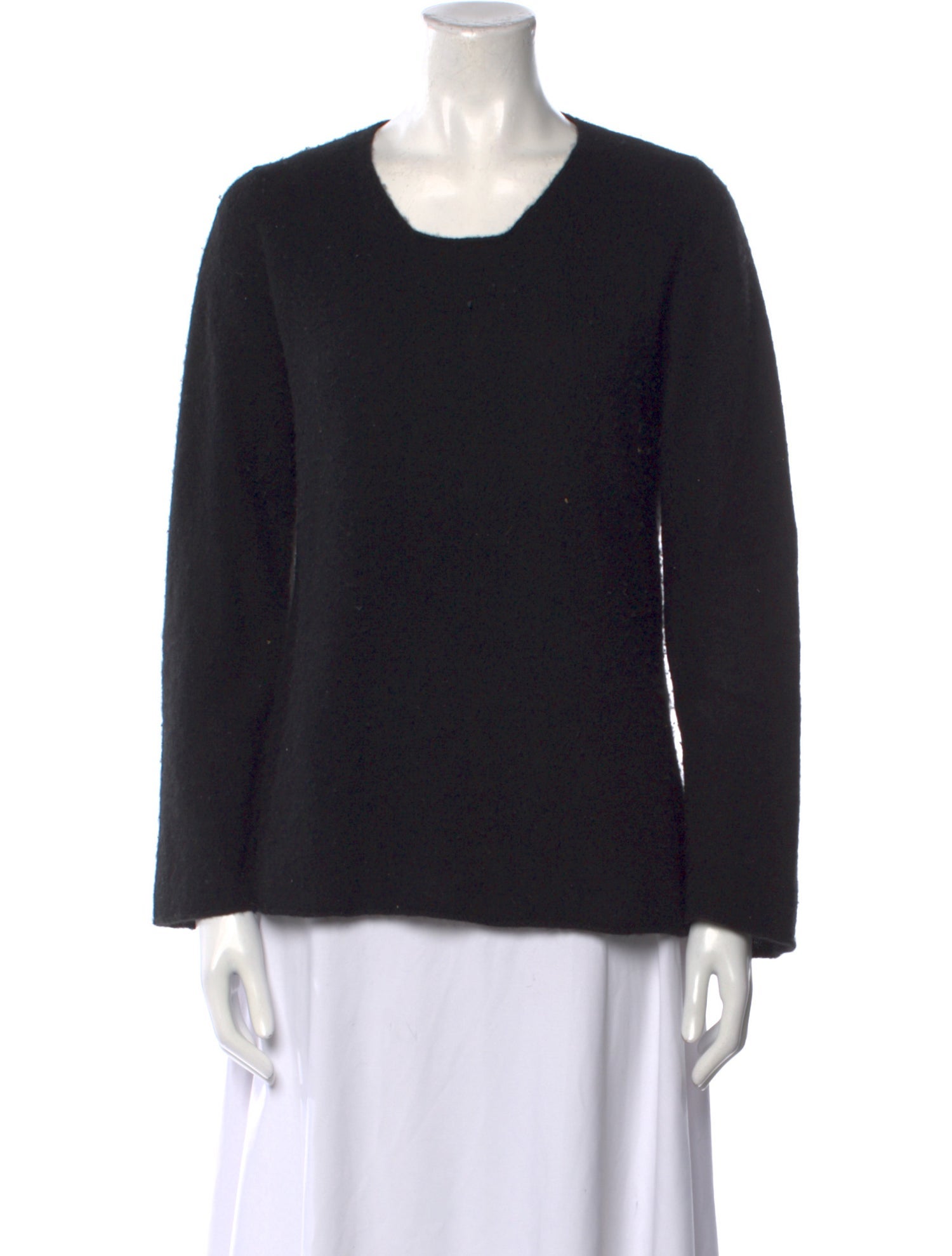 Lainey Keogh Cashmere Scoop Neck Sweater