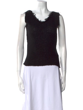 Lainey Keogh Cashmere Scoop Neck Sweater