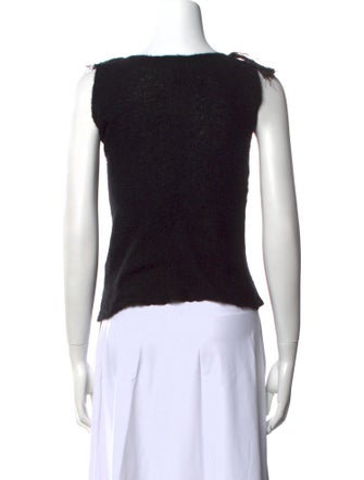 Lainey Keogh Cashmere Scoop Neck Sweater