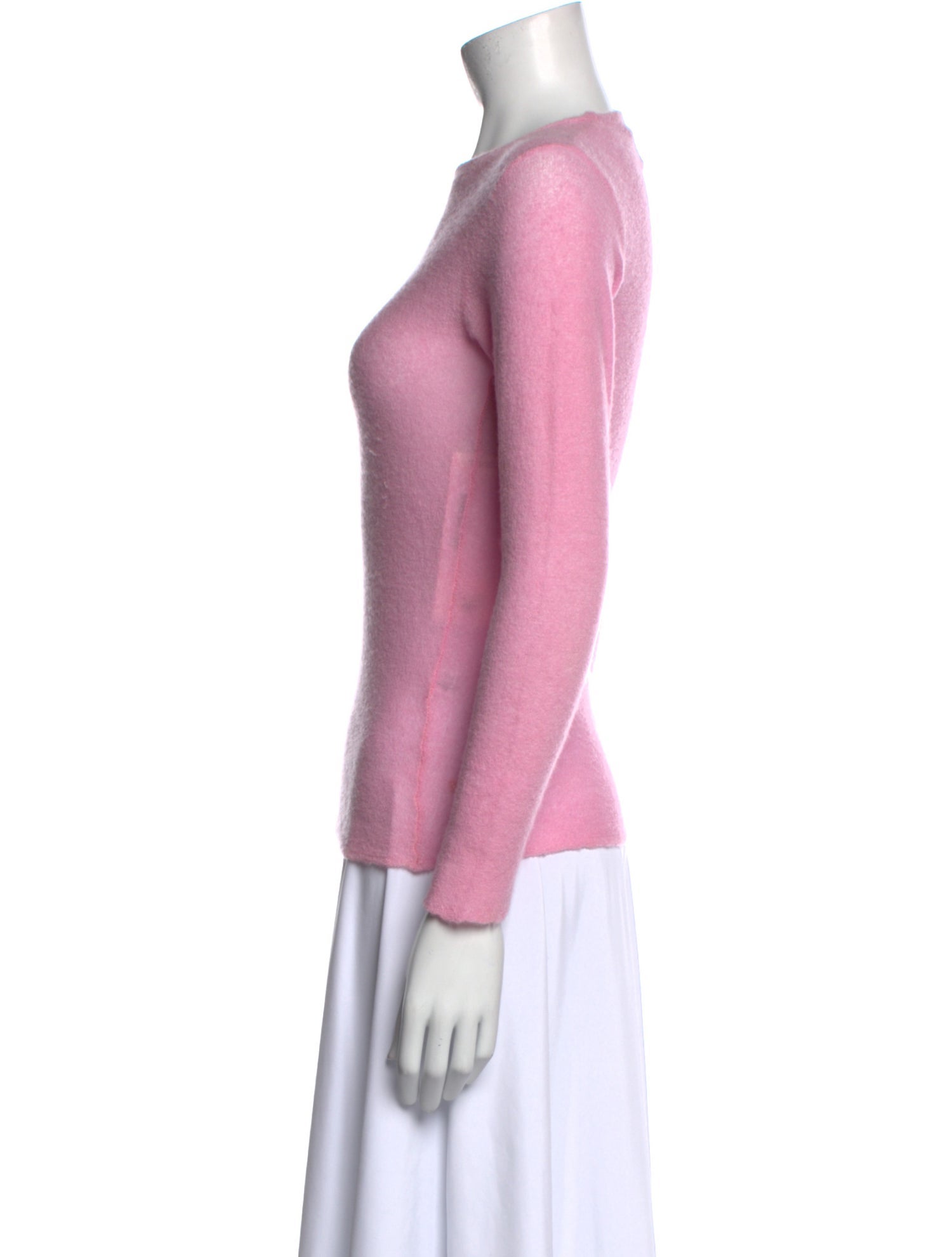 Lainey Keogh Cashmere Crew Neck Sweater