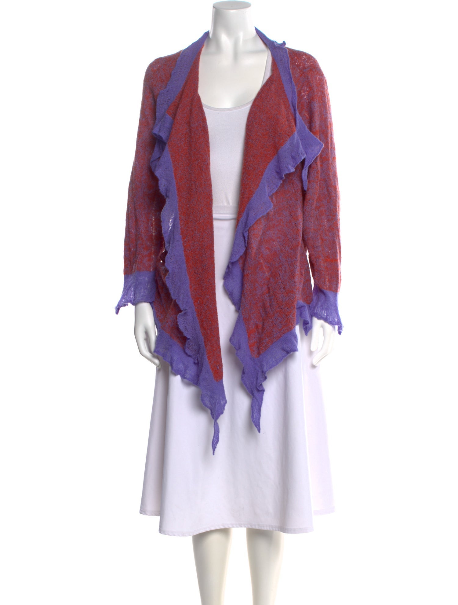 Lainey Keogh Cashmere Printed Sweater