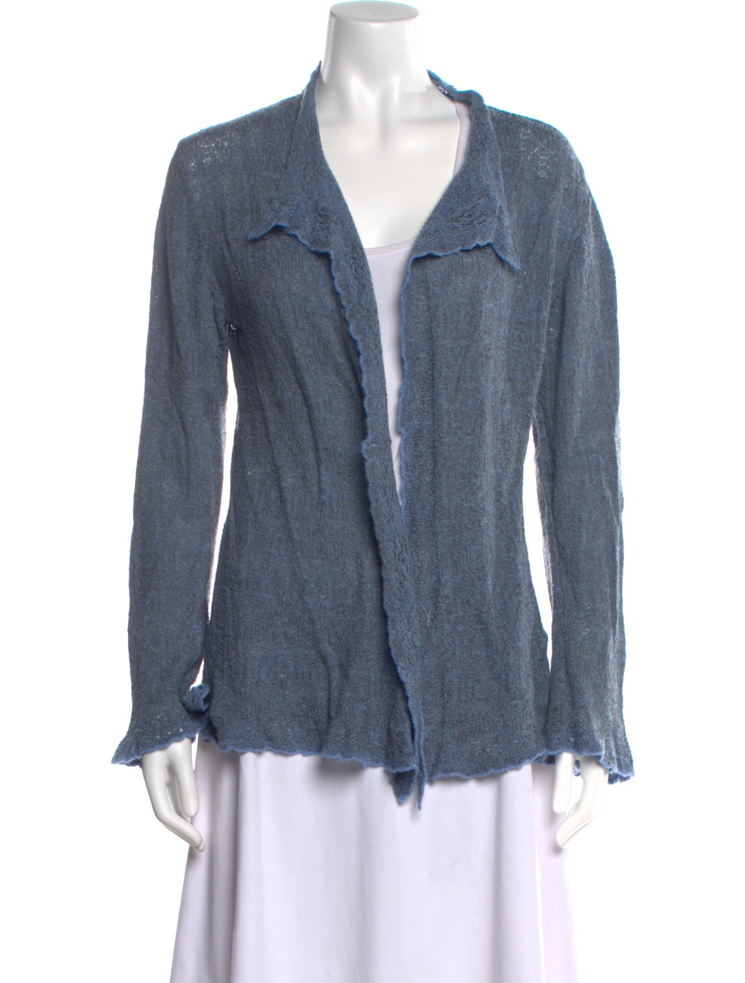 Lainey Keogh Cashmere Open Front Sweater