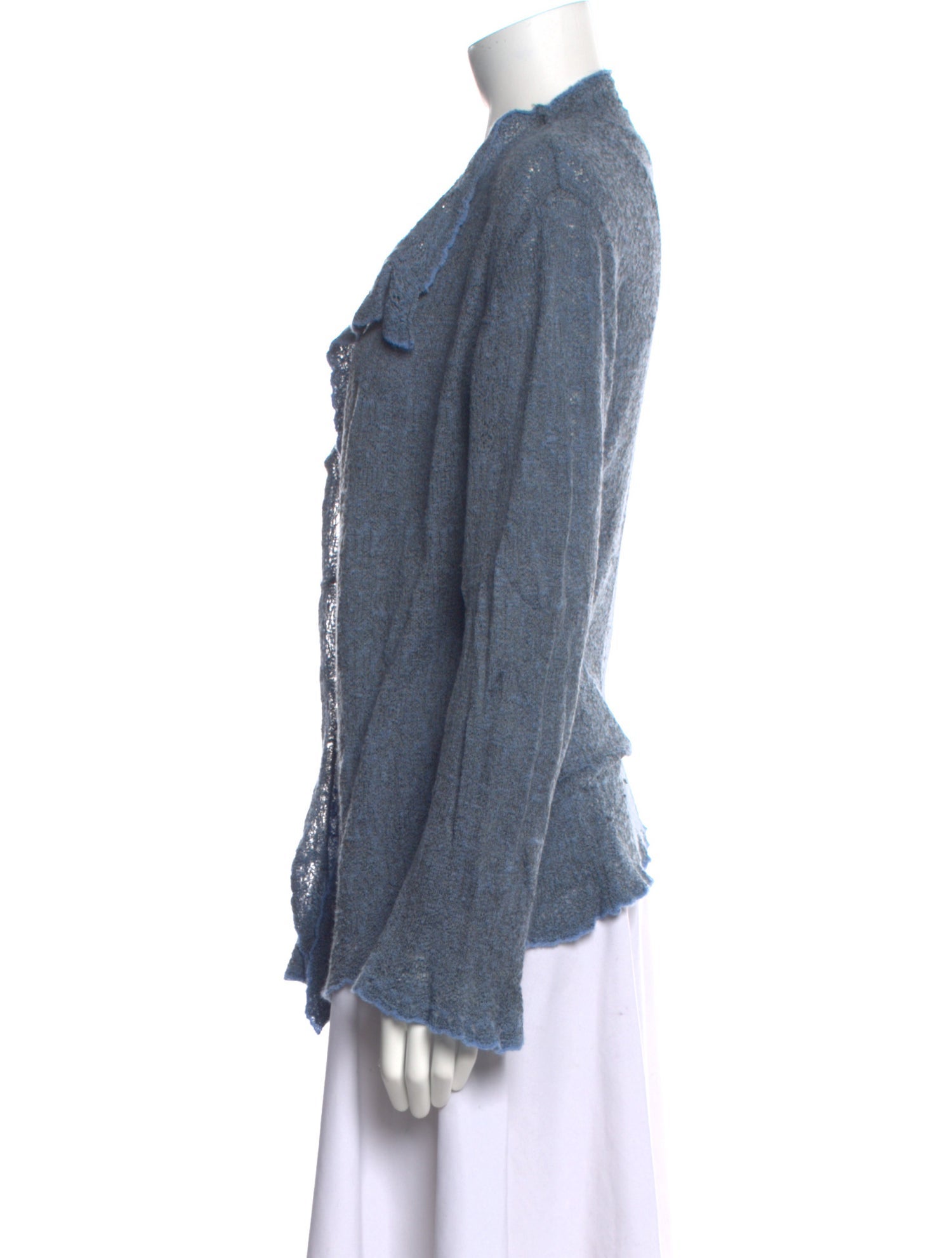 Lainey Keogh Cashmere Open Front Sweater