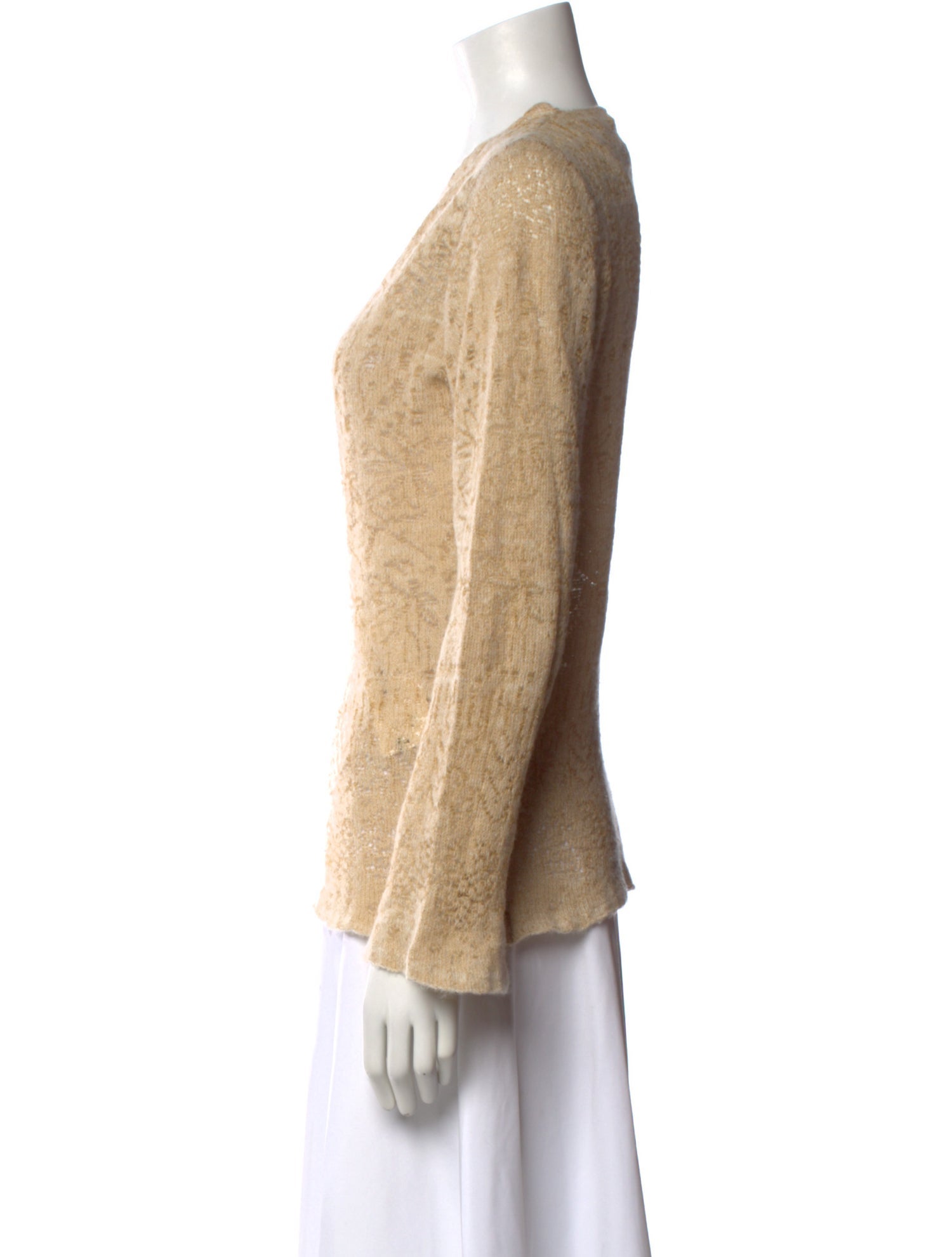 Lainey Keogh Cashmere V-Neck Sweater