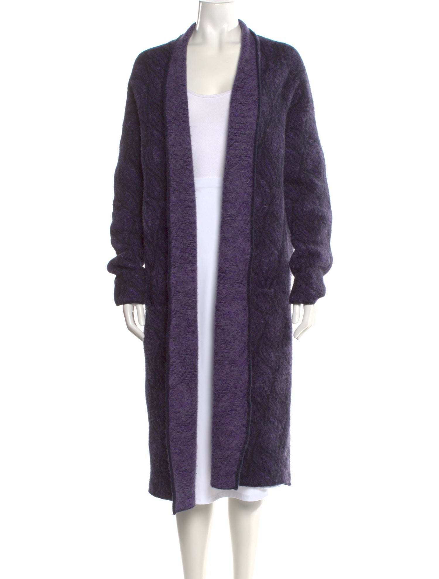 Lainey Keogh Cashmere Open Front Sweater