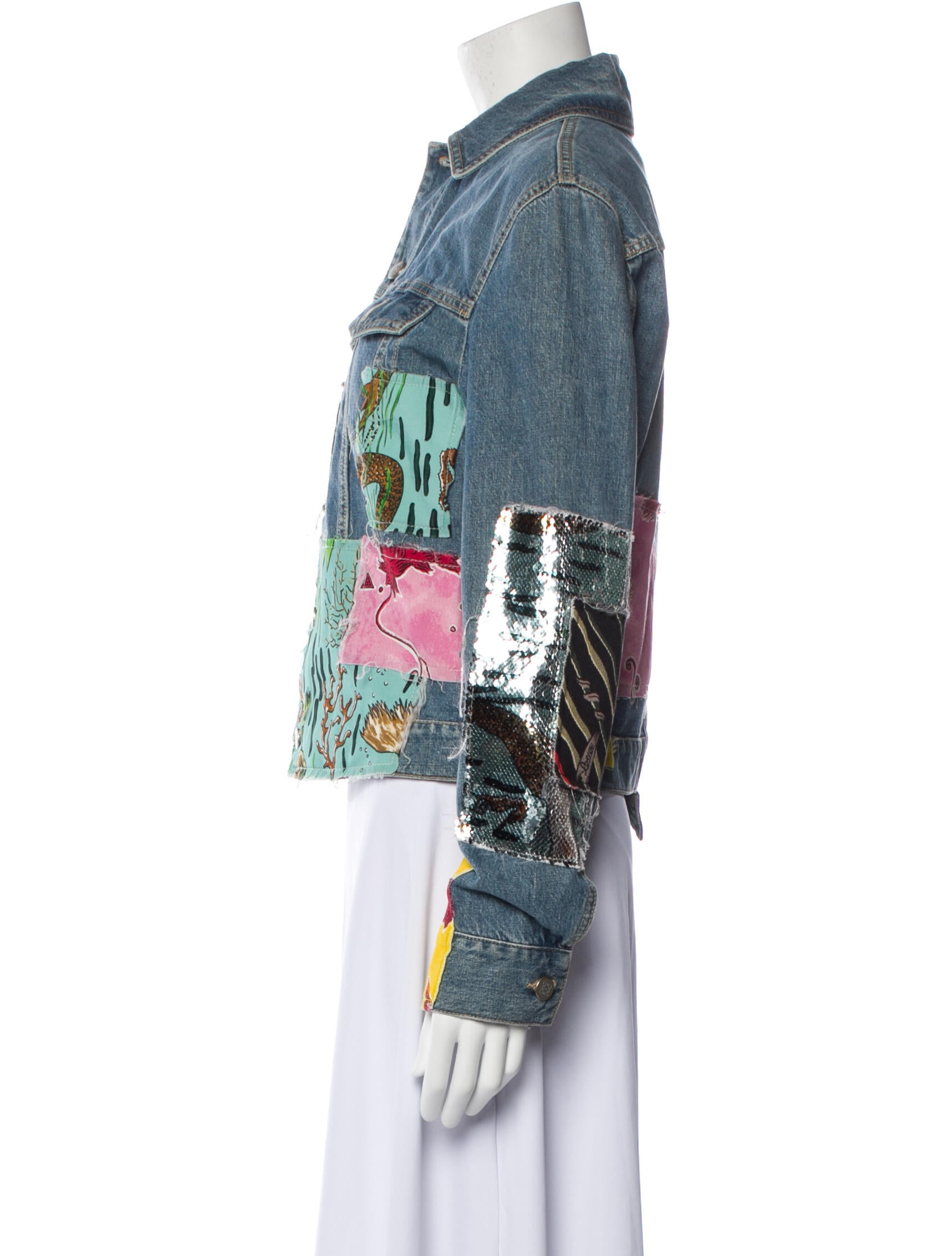 【国内発送】LOEWE ジャケット + Paula's Ibiza denim jacket 000760510-R465385006-1?$large$