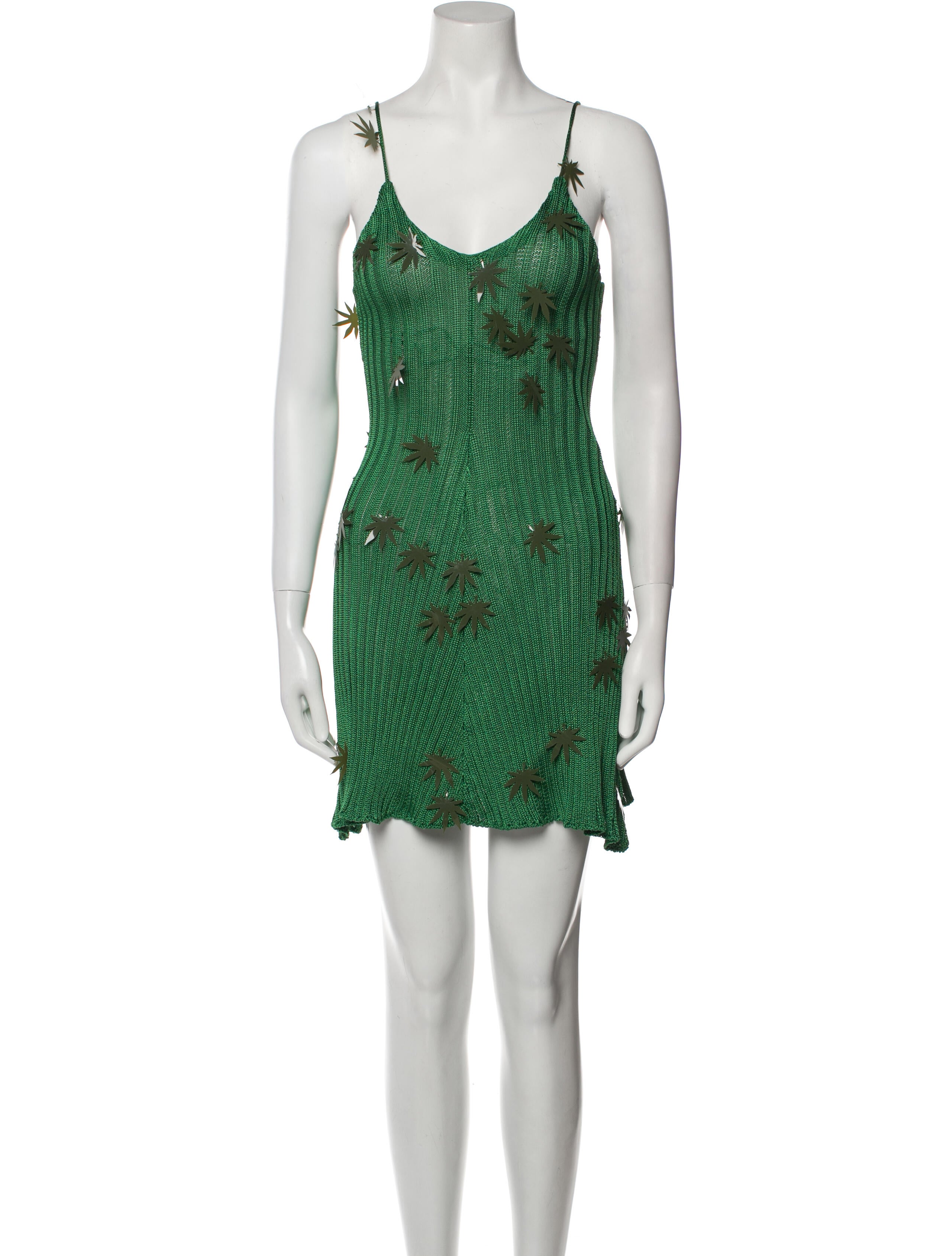 LOEWE Paula s Ibiza グリーン ドレス Loewe Paula's Ibiza 2023 Mini Dress - Green Dresses