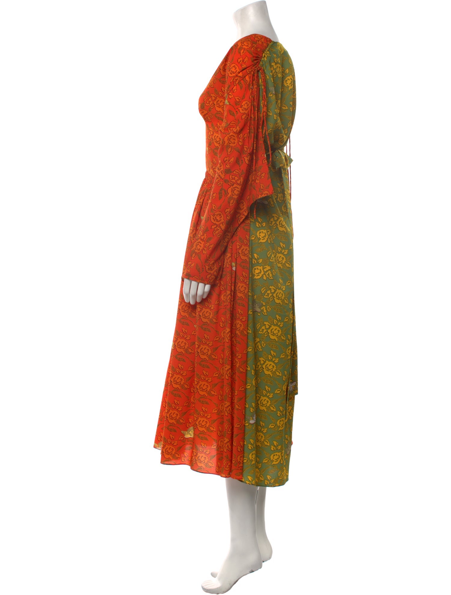 Loewe Paula's Ibiza Floral Print Long Dress