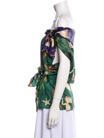 Loewe Paula's Ibiza Mermaids Printed Top