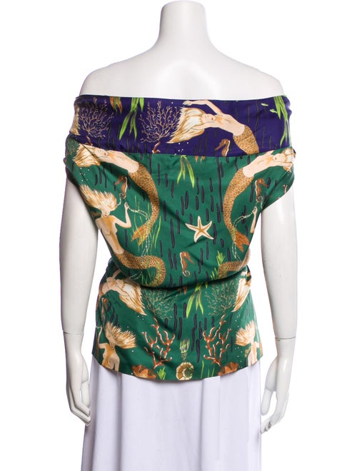 Loewe Paula's Ibiza Mermaids Printed Top