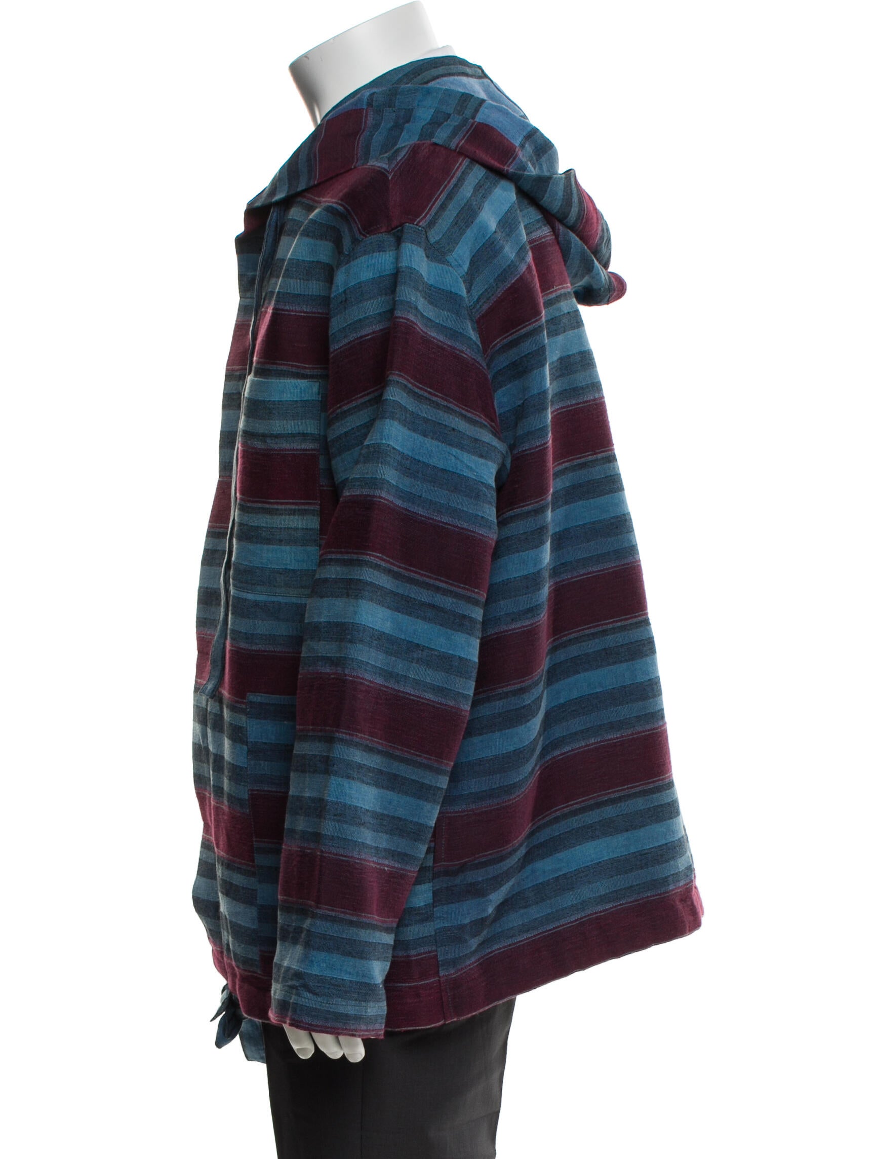 Loewe Paula's Ibiza Linen Striped Parka