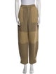Loewe Paula's Ibiza Colorblock Pattern Straight Leg Pants