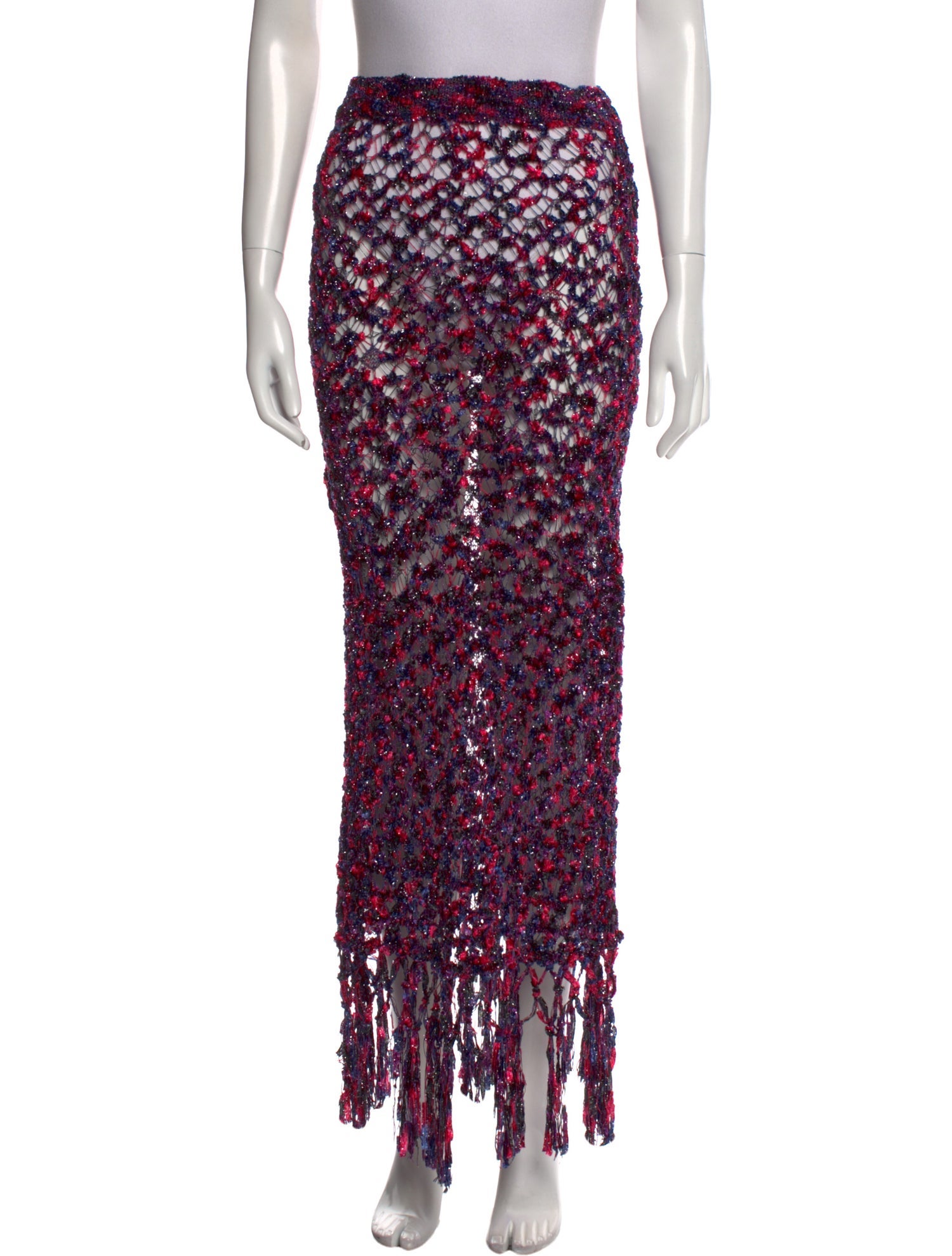 Loewe Paula's Ibiza Floral Print Midi Length Skirt