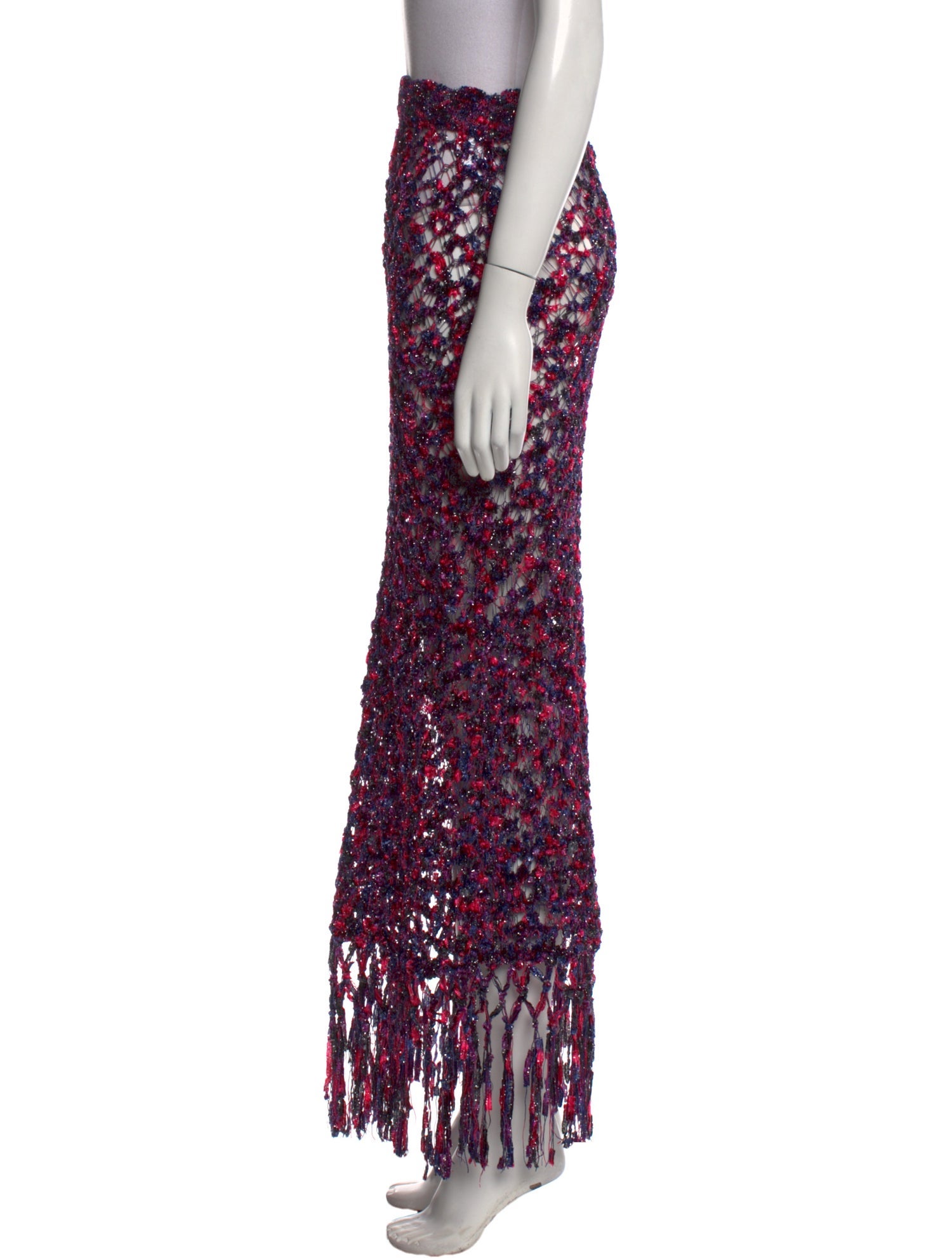 Loewe Paula's Ibiza Floral Print Midi Length Skirt