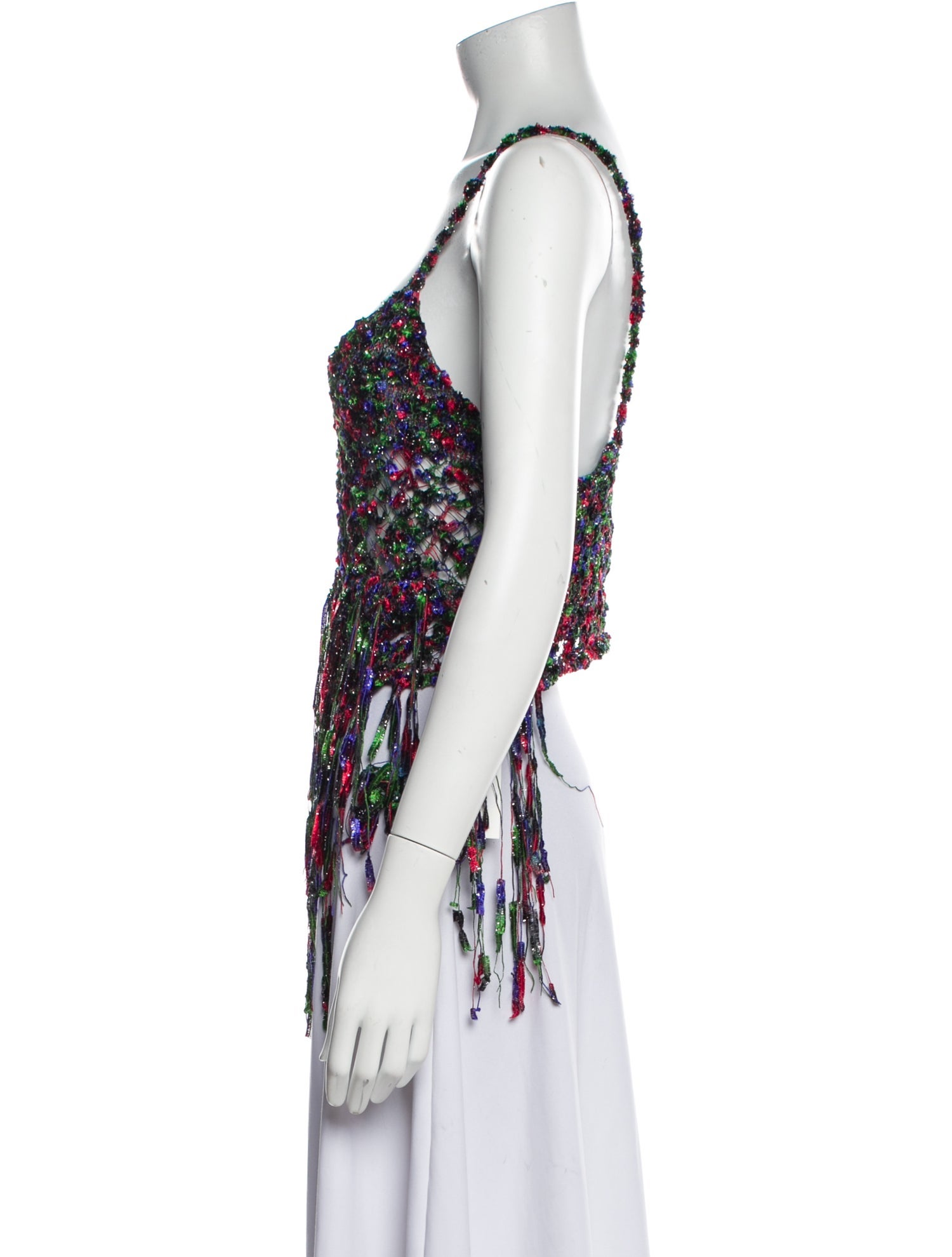 Loewe Paula's Ibiza Patterned Scoop Neck Sweater