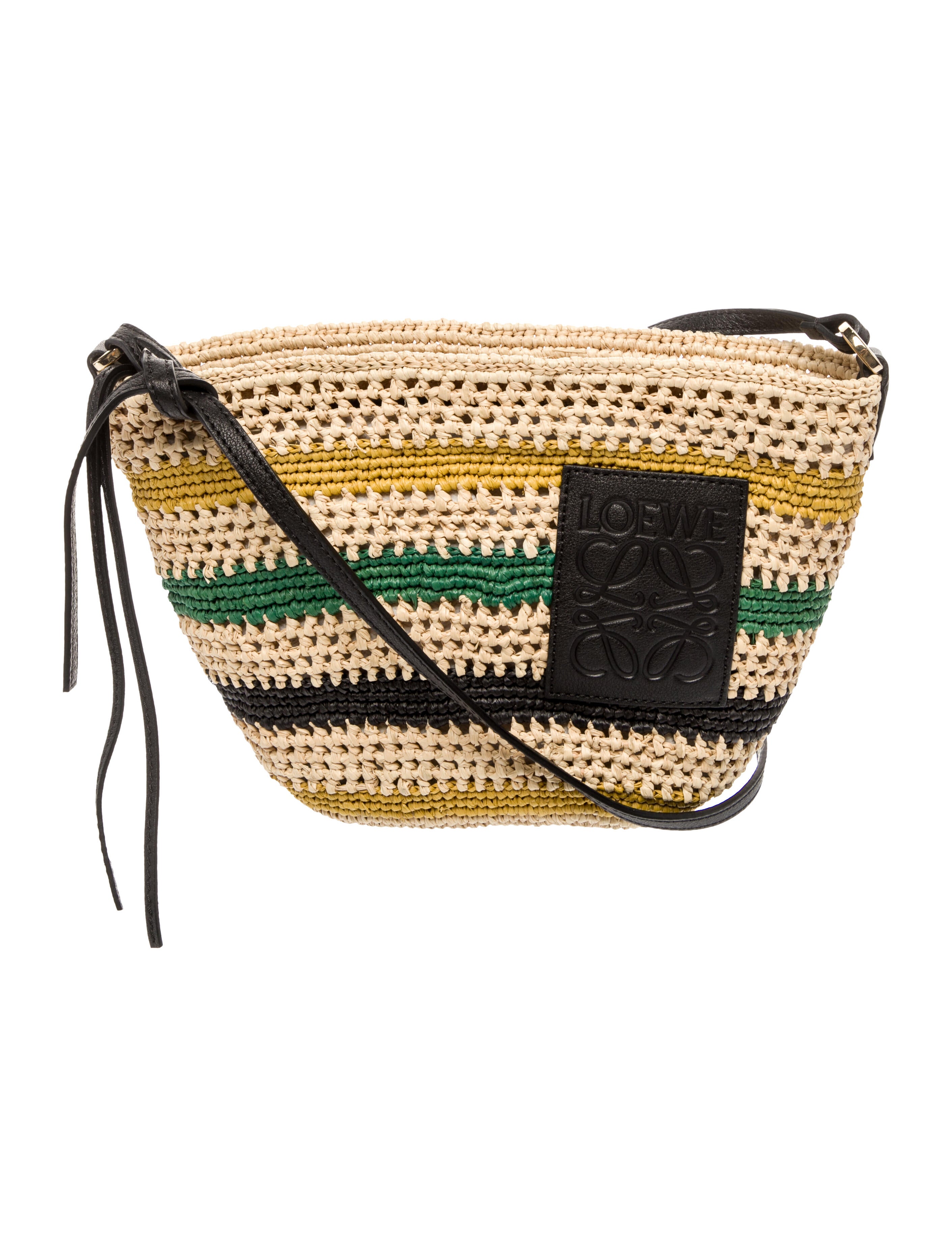 Loewe Paula's Ibiza Raffia Crossbody Bag 2023