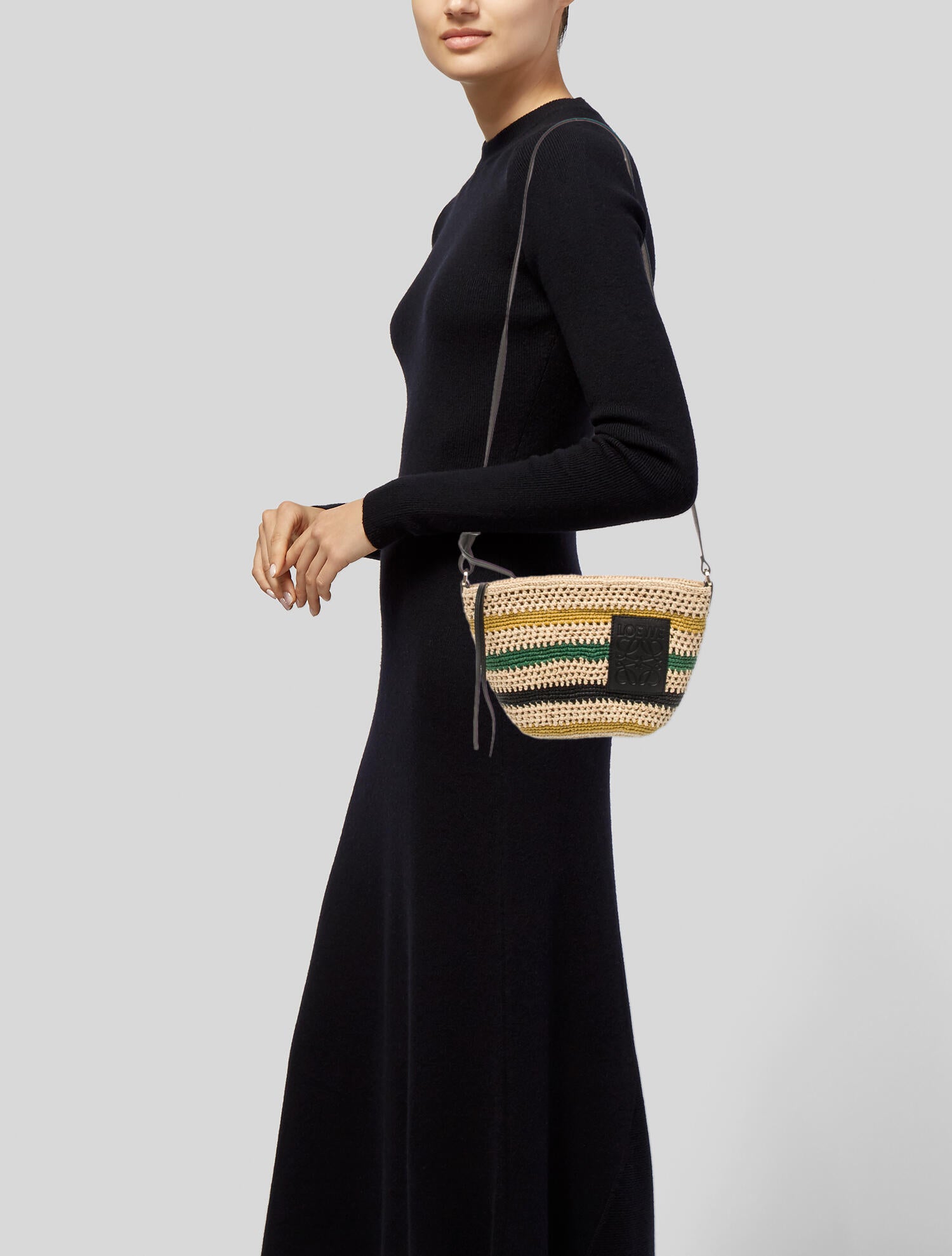 Loewe Paula's Ibiza Raffia Crossbody Bag 2023