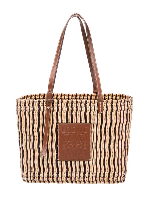 Loewe Paula's Ibiza Raffia Square Basket
