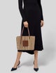 Loewe Paula's Ibiza Raffia Square Basket