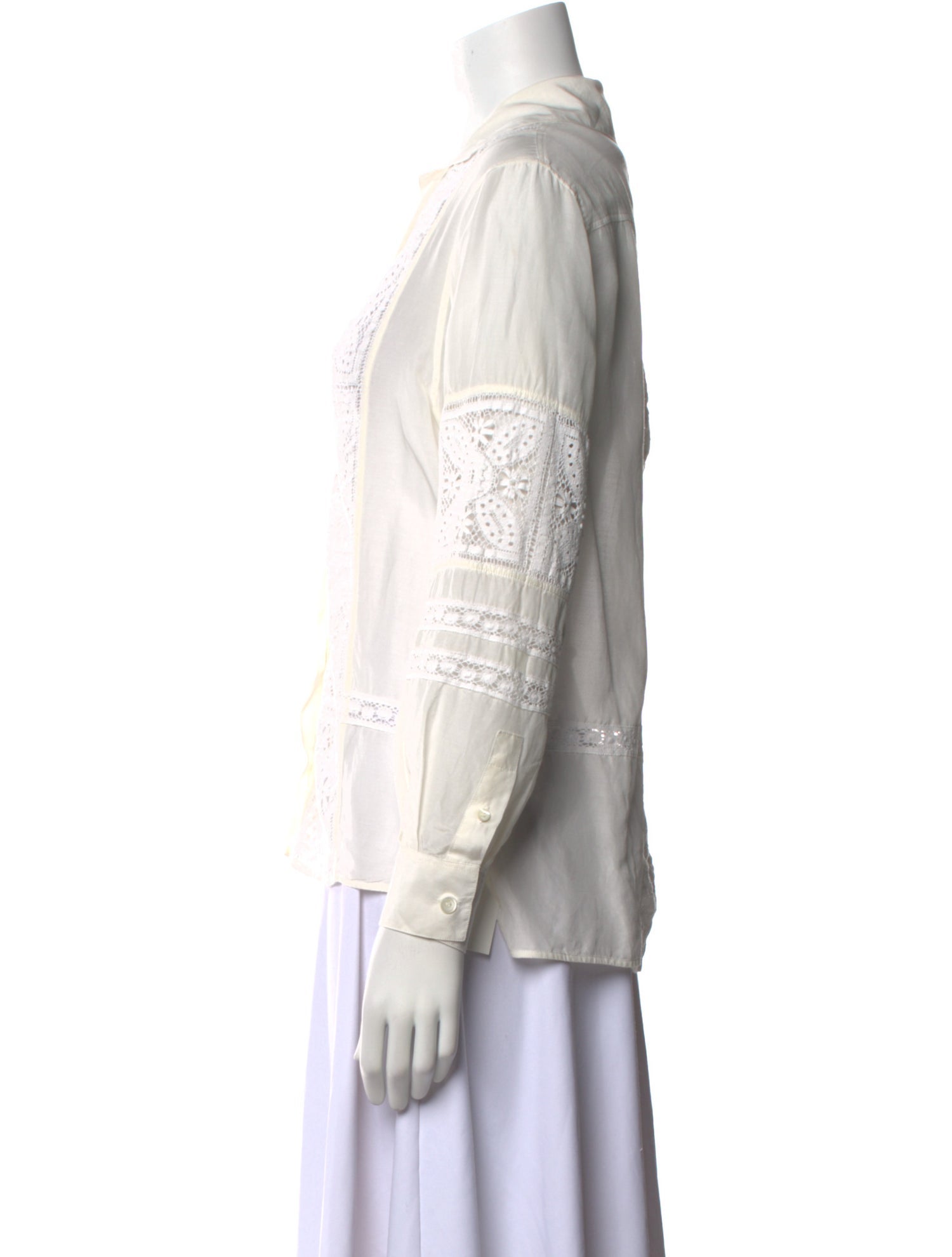 Loewe Paula's Ibiza Printed V-Neck Button-Up Top