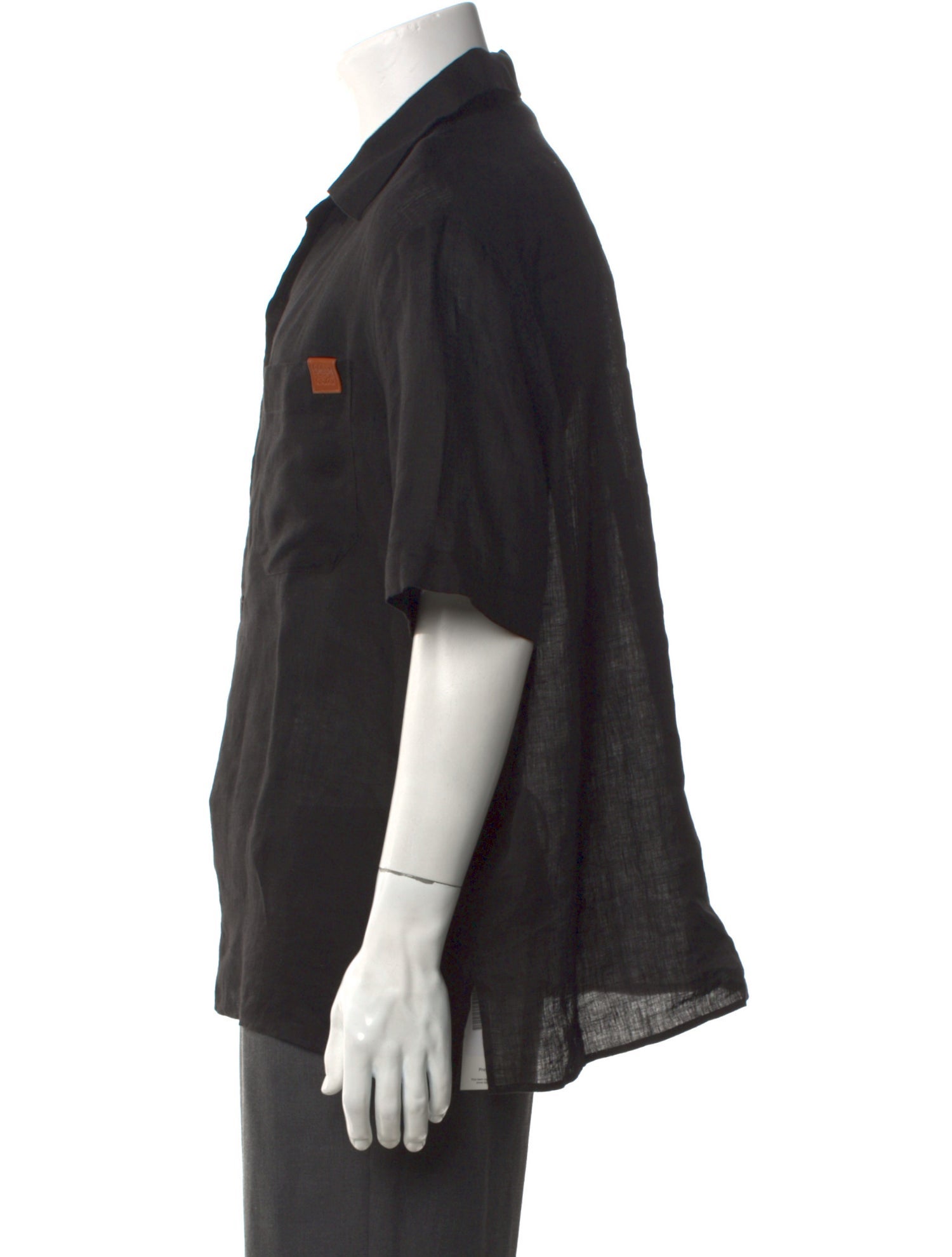 Loewe Paula's Ibiza Linen Short Sleeve Shirt