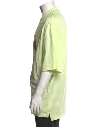 Loewe Paula's Ibiza Graphic Print Collar Polo Shirt