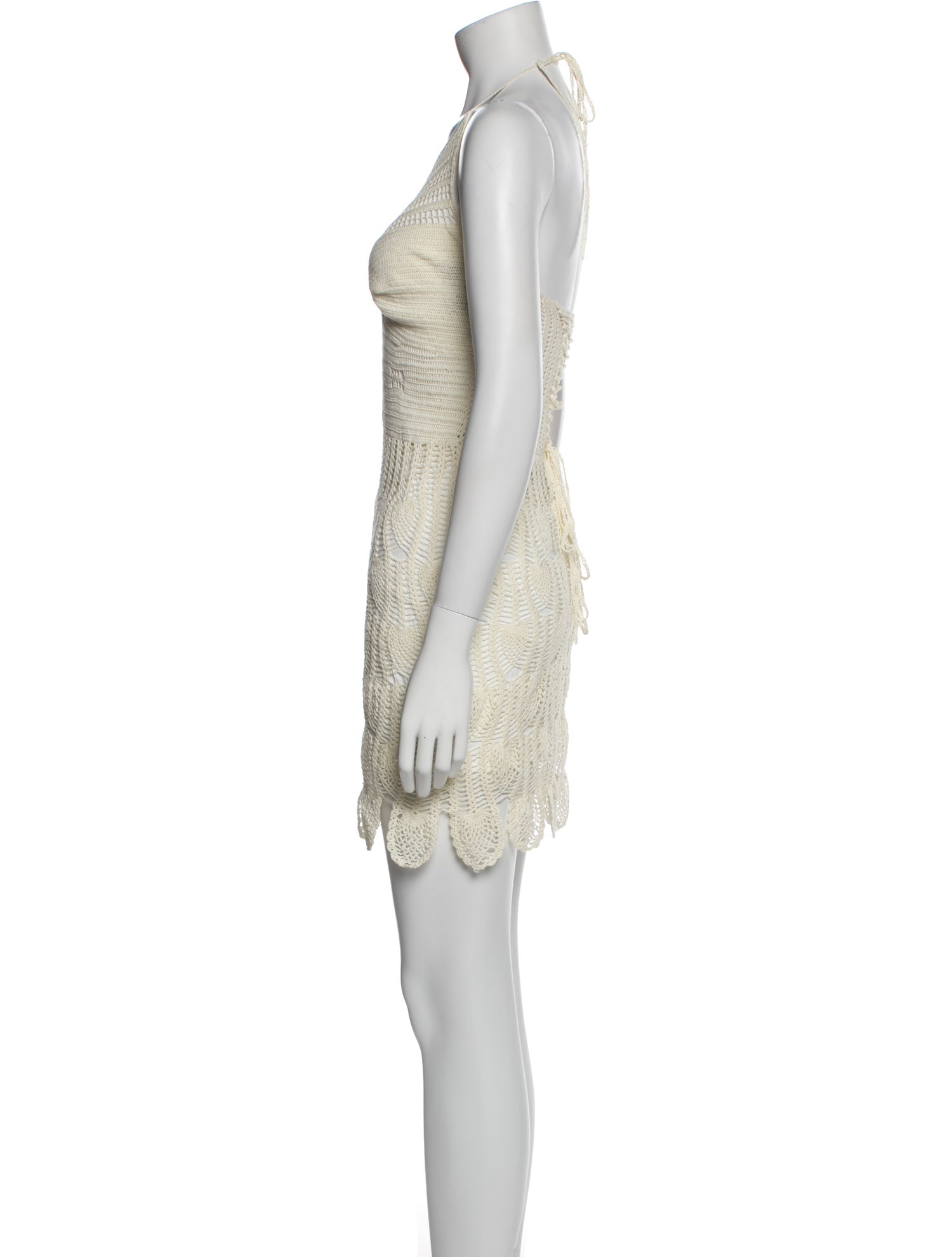 Loewe Paula's Ibiza Halterneck Mini Dress