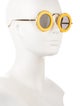 Loewe Round Mirrored Sunglasses