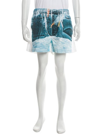 Loewe Paula's Ibiza Linen Shorts
