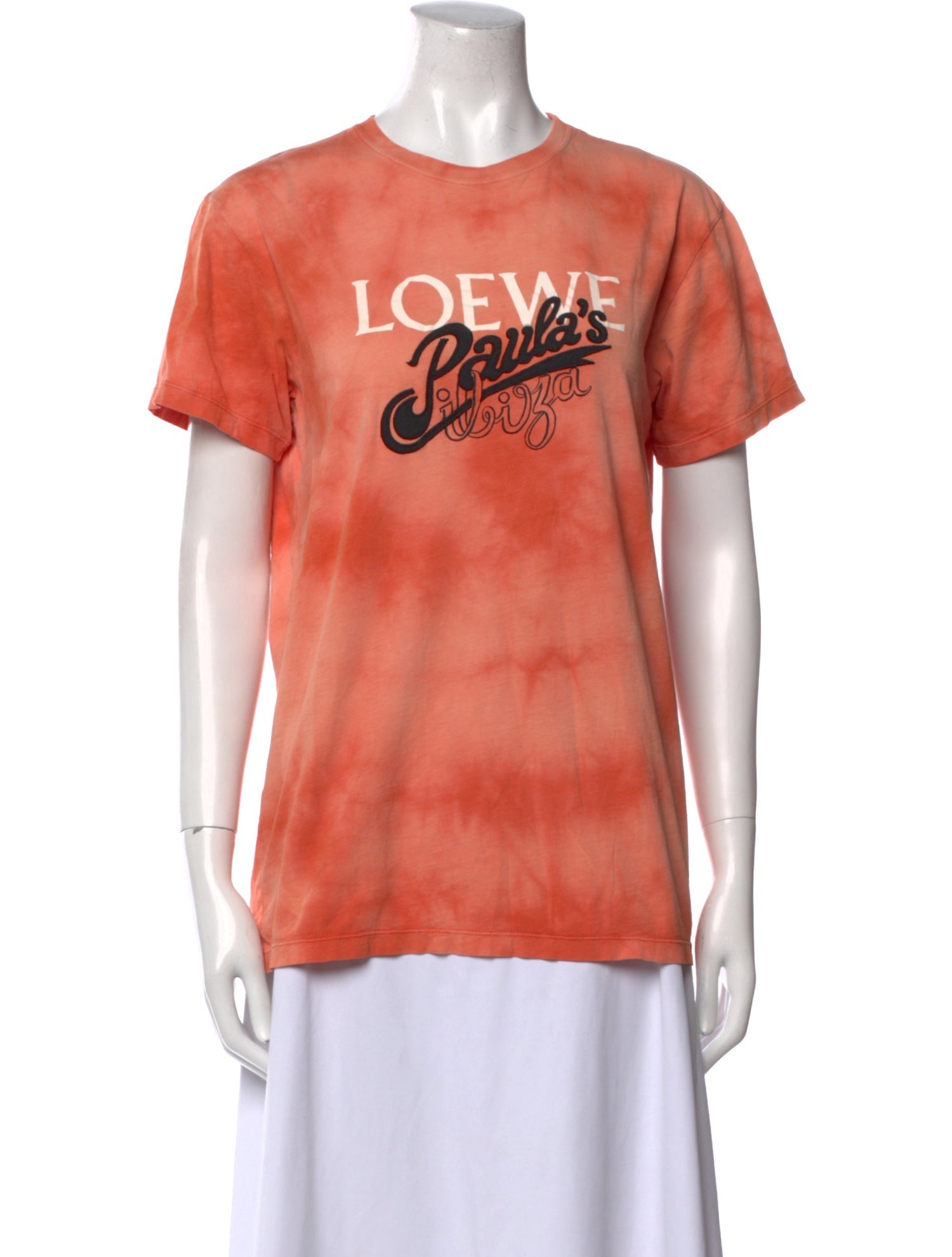 Loewe Paula's Ibiza Graphic Print Crew Neck T-Shirt