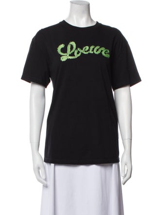 Loewe Paula's Ibiza Graphic Print Crew Neck T-Shirt
