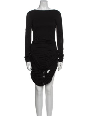 Loewe Paula's Ibiza Bateau Neckline Mini Dress